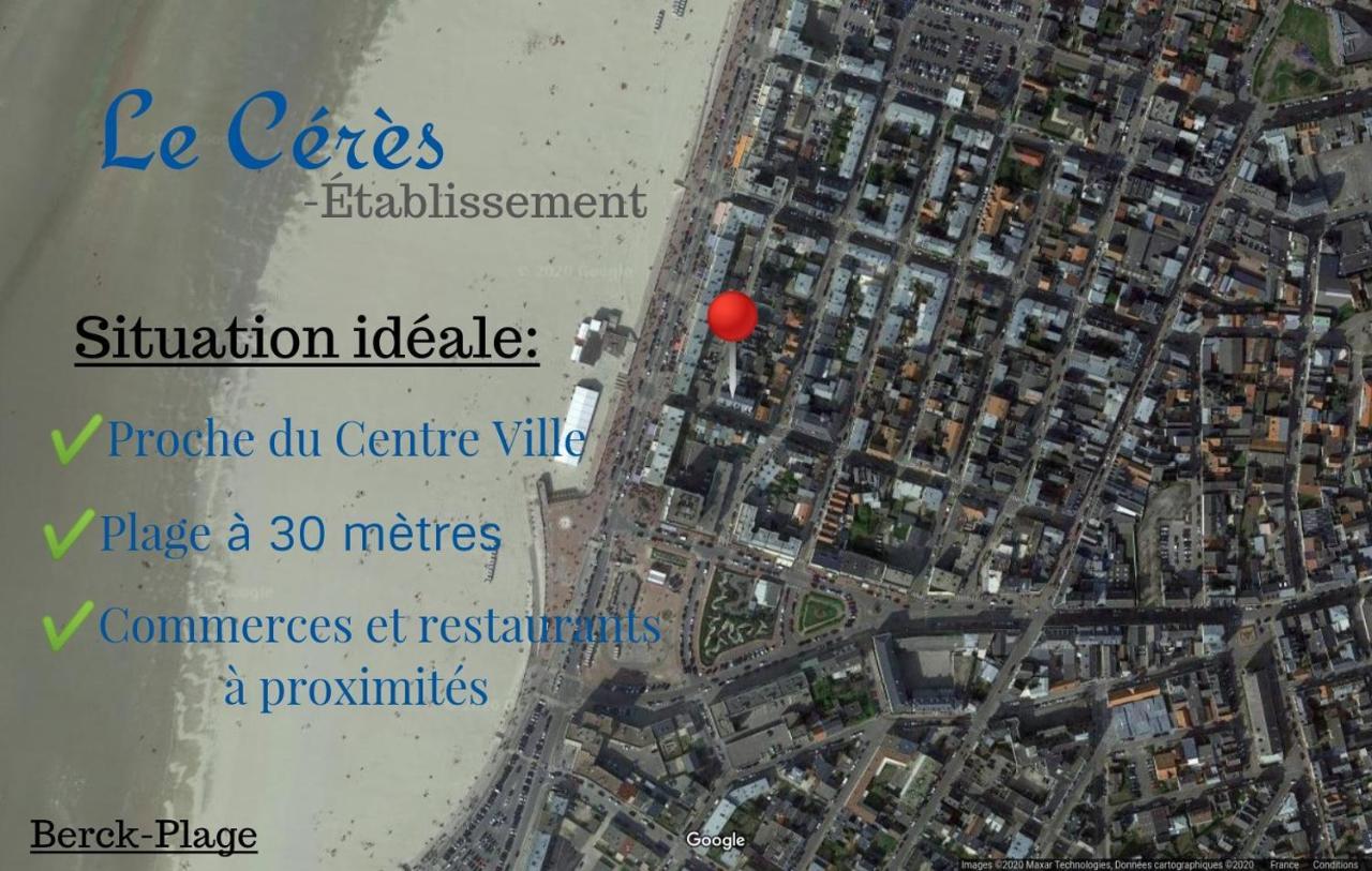 Appartement A 30 M De La Plage - Balcon - Proche Centre - Wifi -Le Ceres 3 Berck 外观 照片
